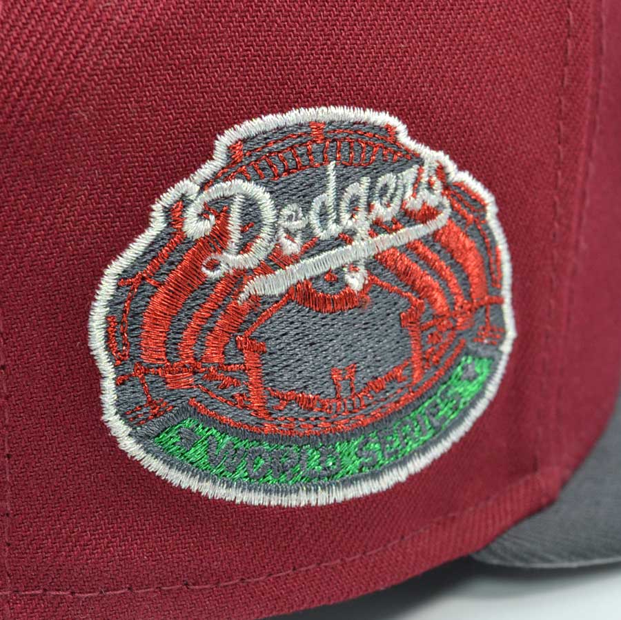 New York Yankees "THE ROSE THAT GREW FROM CONCRETE" Exclusive New Era 59Fifty Fitted Hat - Cardinal/Maroon