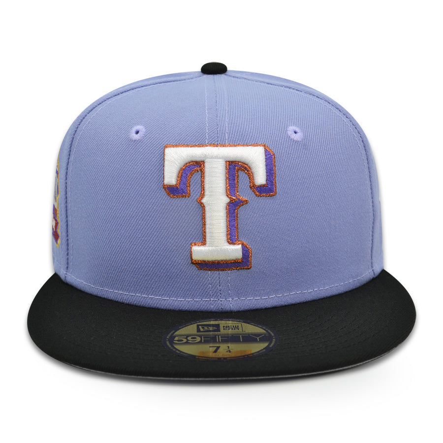 Texas Rangers "LOST IN A WORLD OF LILAC" Exclusive New Era 59Fifty Fitted Hat - Lavender/Black