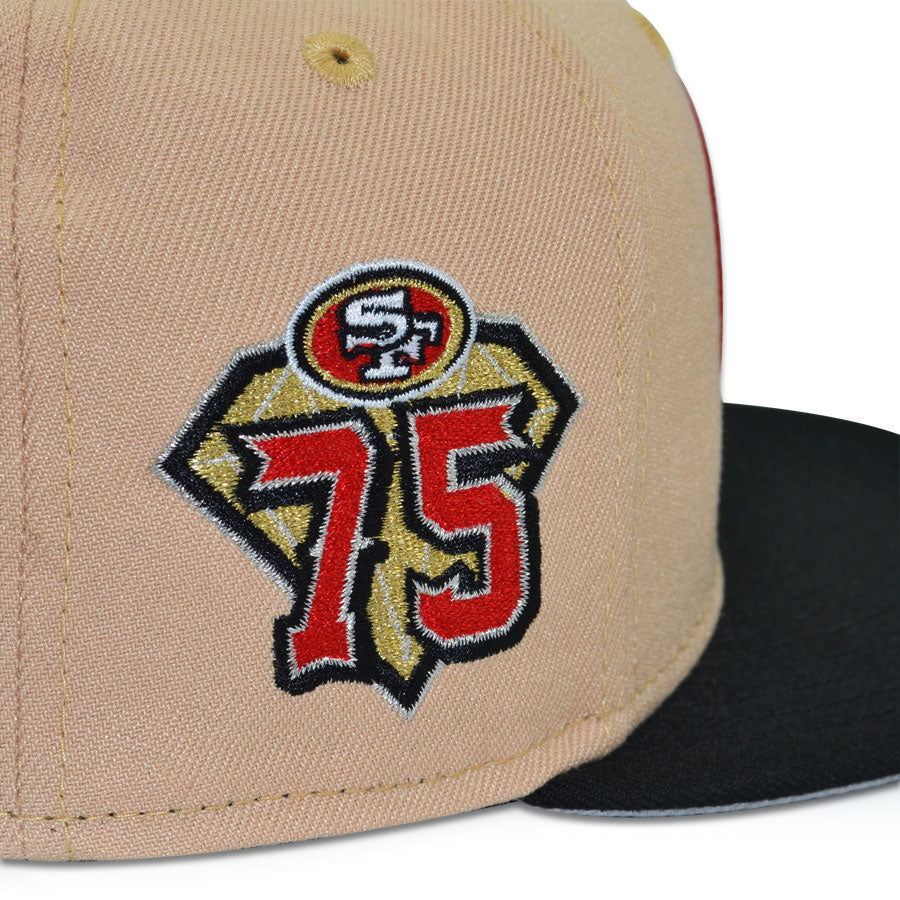 San Francisco 49ers "THE PITMAN" Exclusive New Era 59Fifty Fitted Hat - Pecan/Black