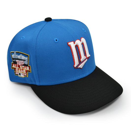 Minnesota Twins "YOU'RE ME, I'M YOU"  Exclusive New Era 59Fifty Fitted Hat - Serenity Blue/Black
