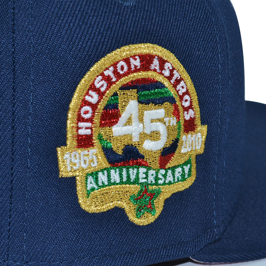 Houston Astros "BDAY DROP" Exclusive New Era 59Fifty Fitted Hat - Navy/Pinky UV