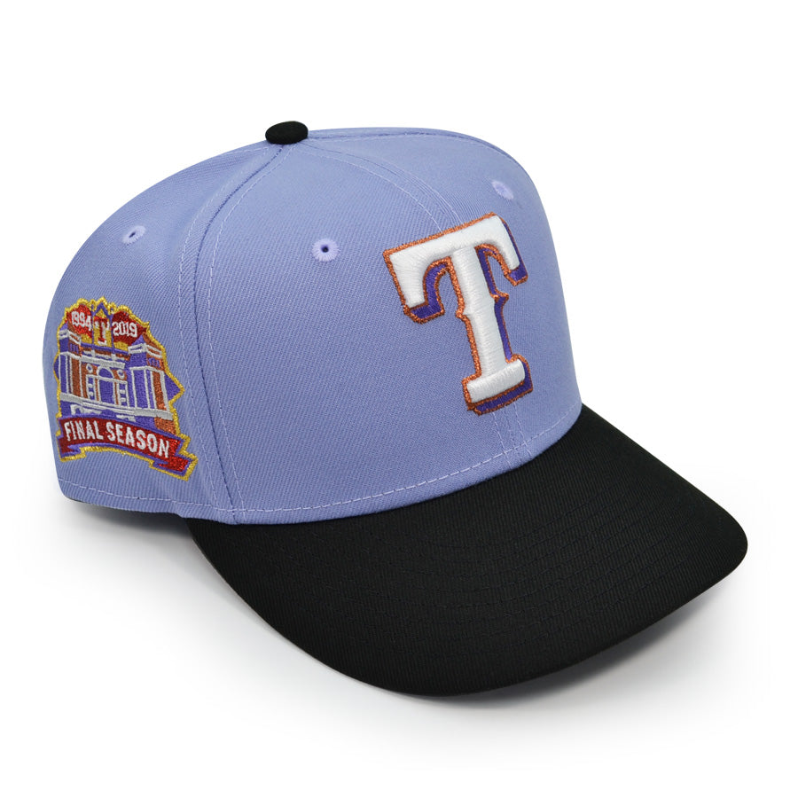 Texas Rangers "LOST IN A WORLD OF LILAC" Exclusive New Era 59Fifty Fitted Hat - Lavender/Black