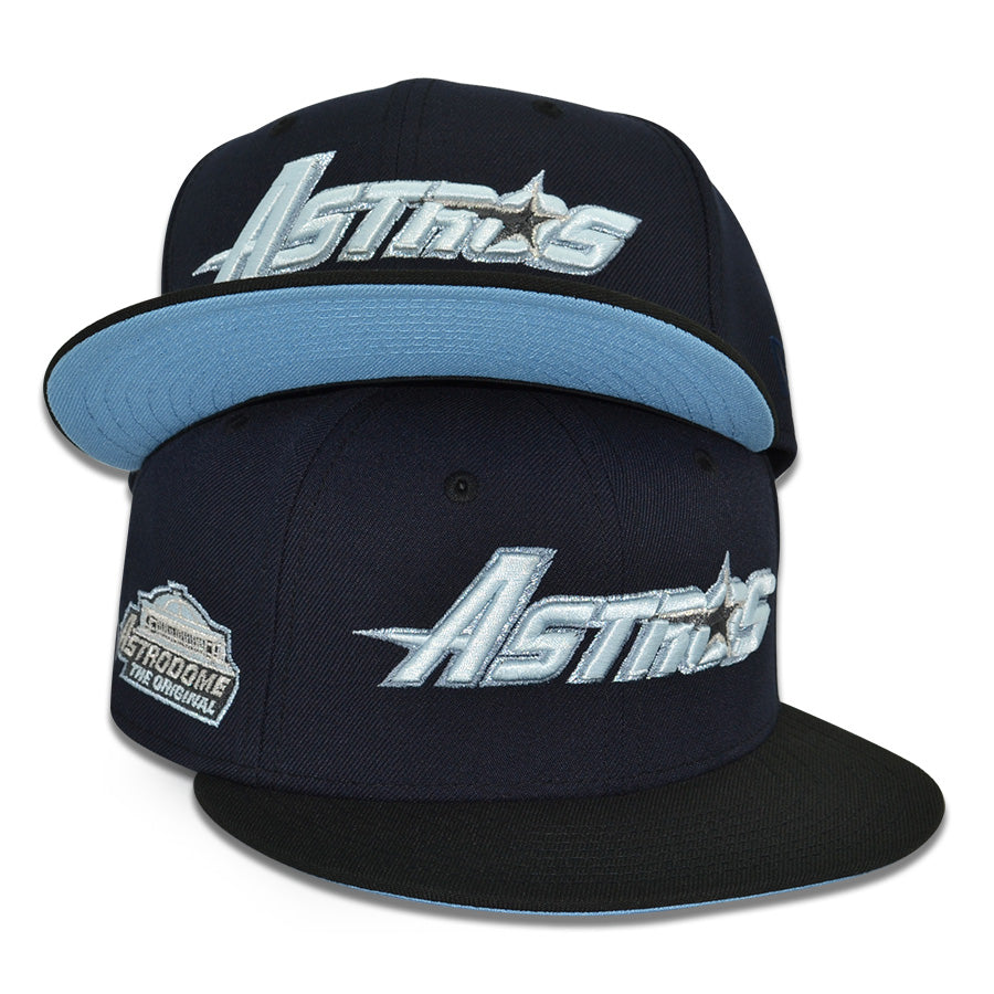 Houston Astros "SUB ZERO" Exclusive New Era 59Fifty Fitted Hat - Navy/Black