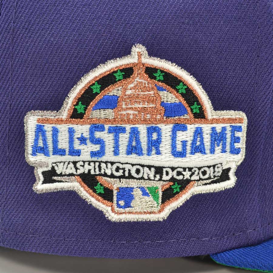 Washington Nationals 2018 ALL-STAR GAME Exclusive New Era 59Fifty Fitted Hat - Purple/Royal