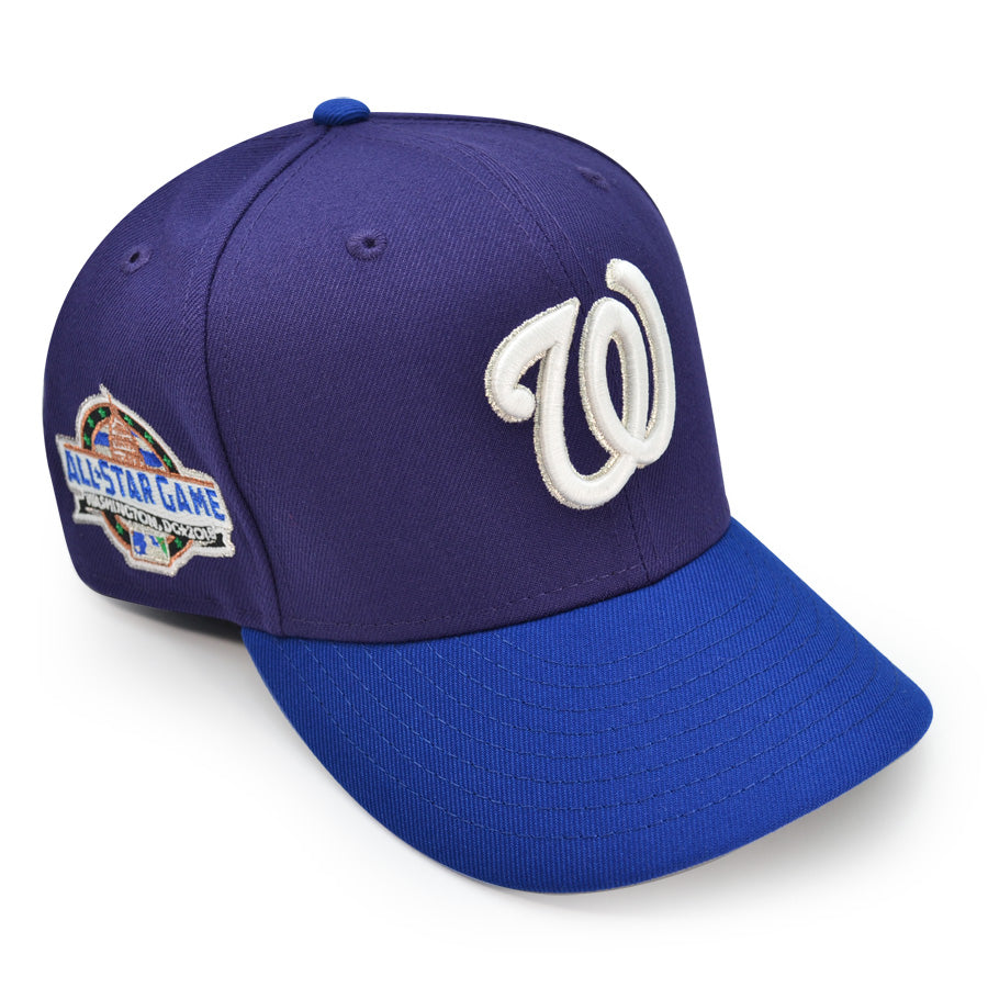 Washington Nationals 2018 ALL-STAR GAME Exclusive New Era 59Fifty Fitted Hat - Purple/Royal