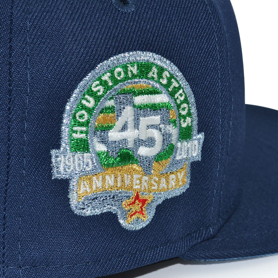 Houston Astros "THE TX ICY" Exclusive New Era 59Fifty Fitted Hat - Navy/Sky UV