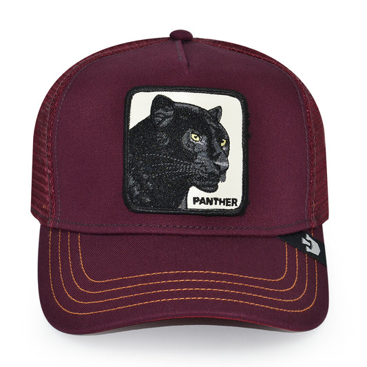 THE PANTHERS STRIKE Goorin Bros Mesh Trucker Snapback Hat - Maroon