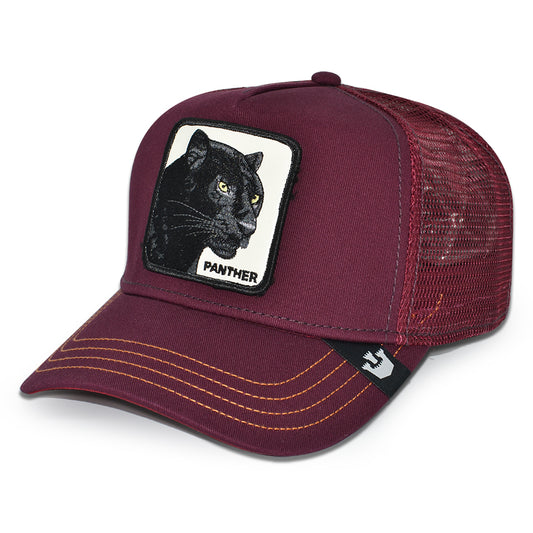 THE PANTHERS STRIKE Goorin Bros Mesh Trucker Snapback Hat - Maroon