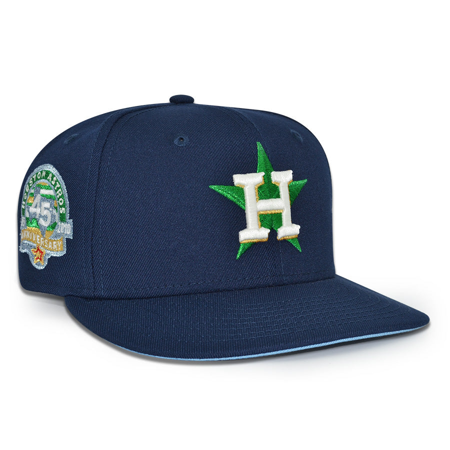 Houston Astros "THE TX ICY" Exclusive New Era 59Fifty Fitted Hat - Navy/Sky UV