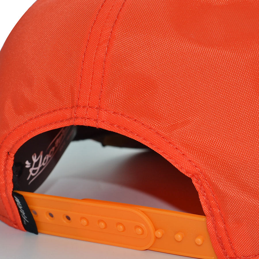 THE UNSTOPPABLE RHINO Goorin Bros Mesh Trucker Snapback Hat - Orange