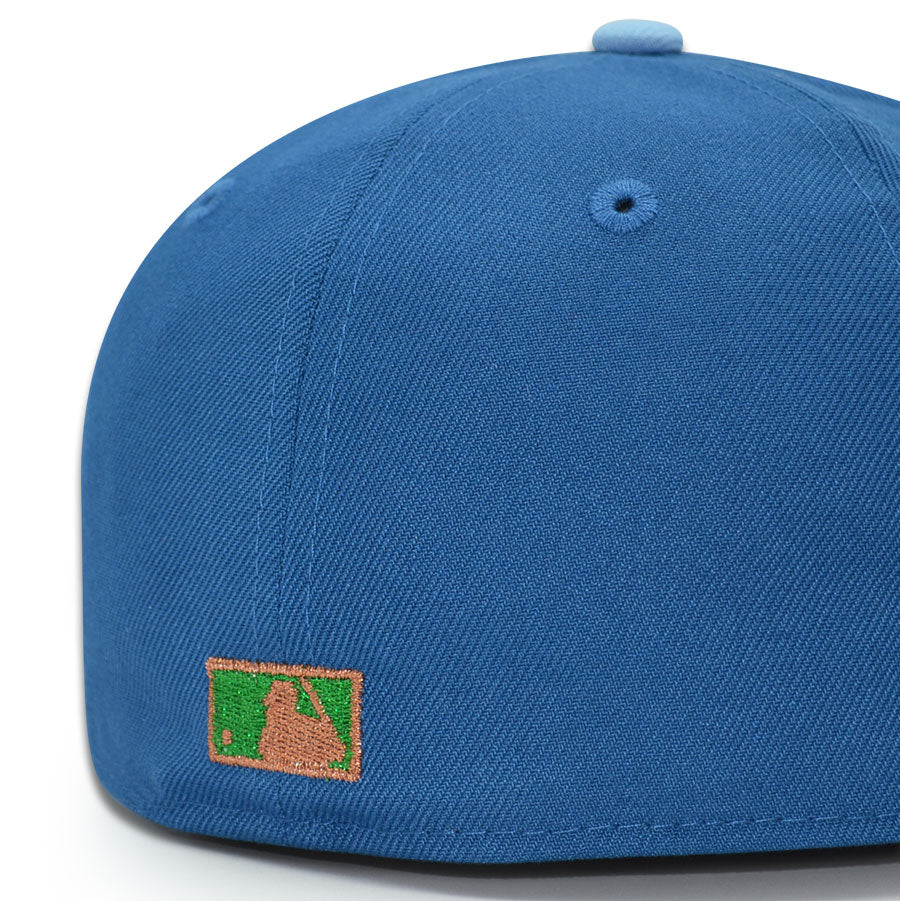Texas Rangers "TERABITHIA" Exclusive New Era 59Fifty Fitted Hat - Seashore Blue/Walnut