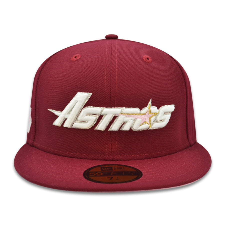 Houston Astros ASTRODOME Exclusive New Era 59Fifty Fitted Hat - Cupid Red