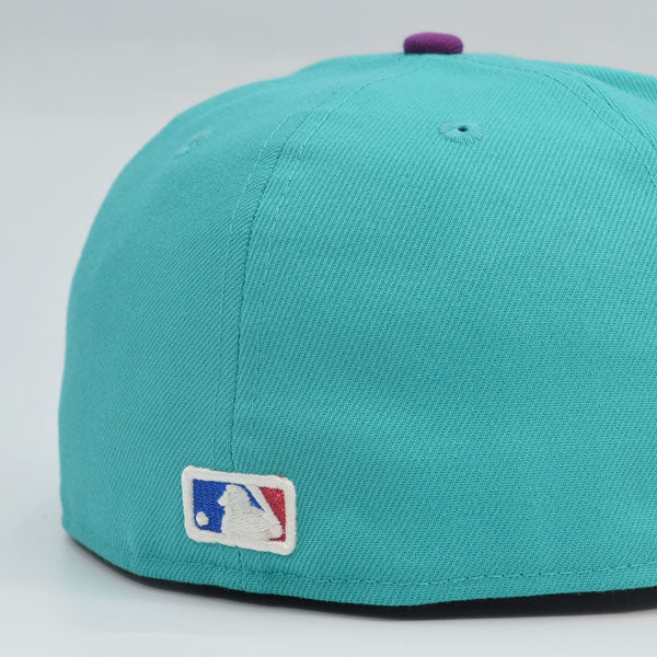 Tampa Bay Rays TROPICANA FIELD Exclusive New Era 59Fifty Fitted Hat - Teal/Grape