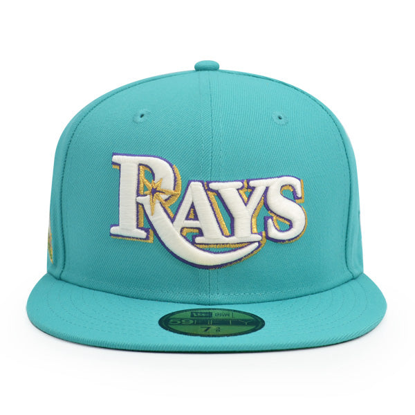 Tampa Bay Rays TROPICANA FIELD Exclusive New Era 59Fifty Fitted Hat - Teal