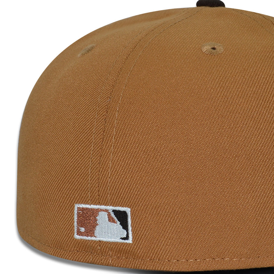 Texas Rangers "BIGGER IN TEXAS" Exclusive New Era 59Fifty Fitted Hat - Bronze/Burntwood