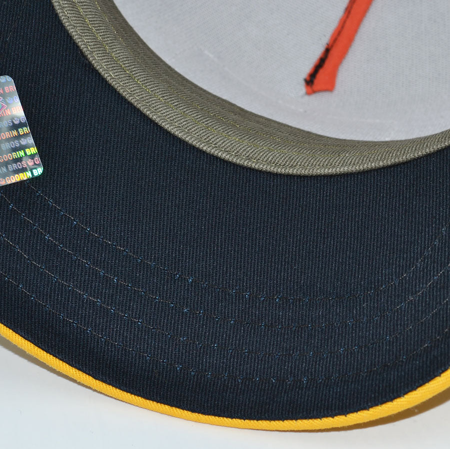 THE EAGLE EYES Goorin Bros Mesh Trucker Snapback Hat - Real Tree Camo/Yellow