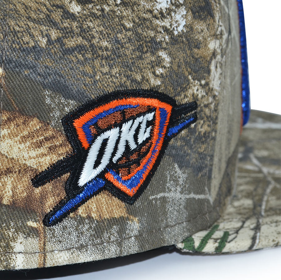 Oklahoma City Thunder "OAK TREE" Exclusive New Era 59Fifty Fitted Hat - Real Tree