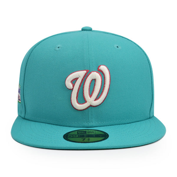 Washington Nationals 2018 ALL-STAR GAME Exclusive New Era 59Fifty Fitted Hat - Teal