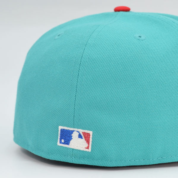 Washington Nationals 2018 ALL-STAR GAME Exclusive New Era 59Fifty Fitted Hat - Teal/Red