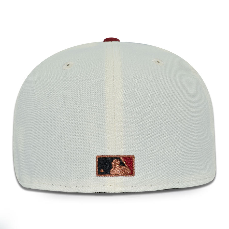 Los Angeles Dodgers "UP IN SMOKE" Exclusive New Era 59Fifty Fitted Hat - Chrome/Title Wave