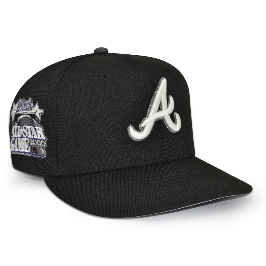 Atlanta Braves "PURPLE REIGN" Exclusive New Era 59Fifty Fitted Hat - Black