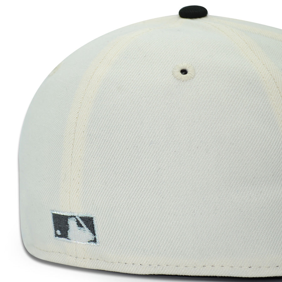 Texas Rangers "TIPSY" Exclusive New Era 59Fifty Fitted Hat - Chrome/Black Pinky
