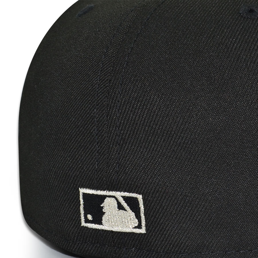 Florida Marlins Upside Down "FISH SCALE" Exclusive New Era 59Fifty Fitted Hat - Black/Graphite