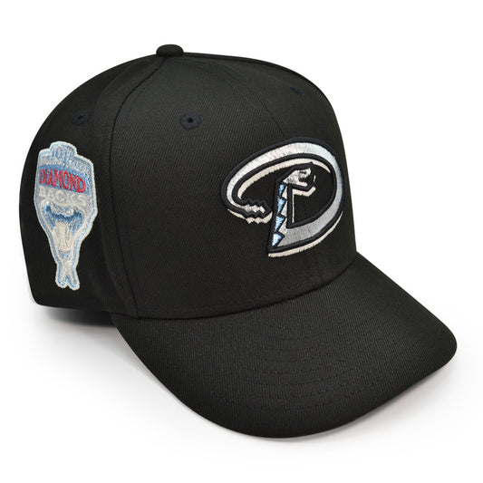 Arizona Diamondbacks 1989 INAUGURAL SEASON Exclusive New Era 59Fifty Fitted Hat - Black