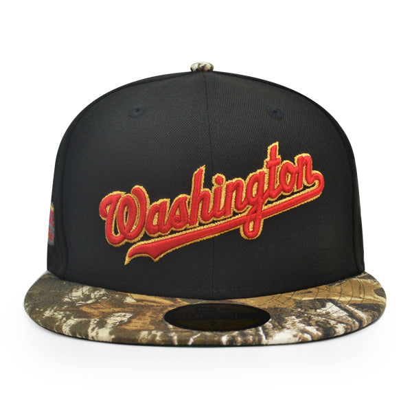 Washington Nationals 2018 All-Star Game Exclusive New Era 59Fifty Fitted Hat - Black/Real Tree Camo