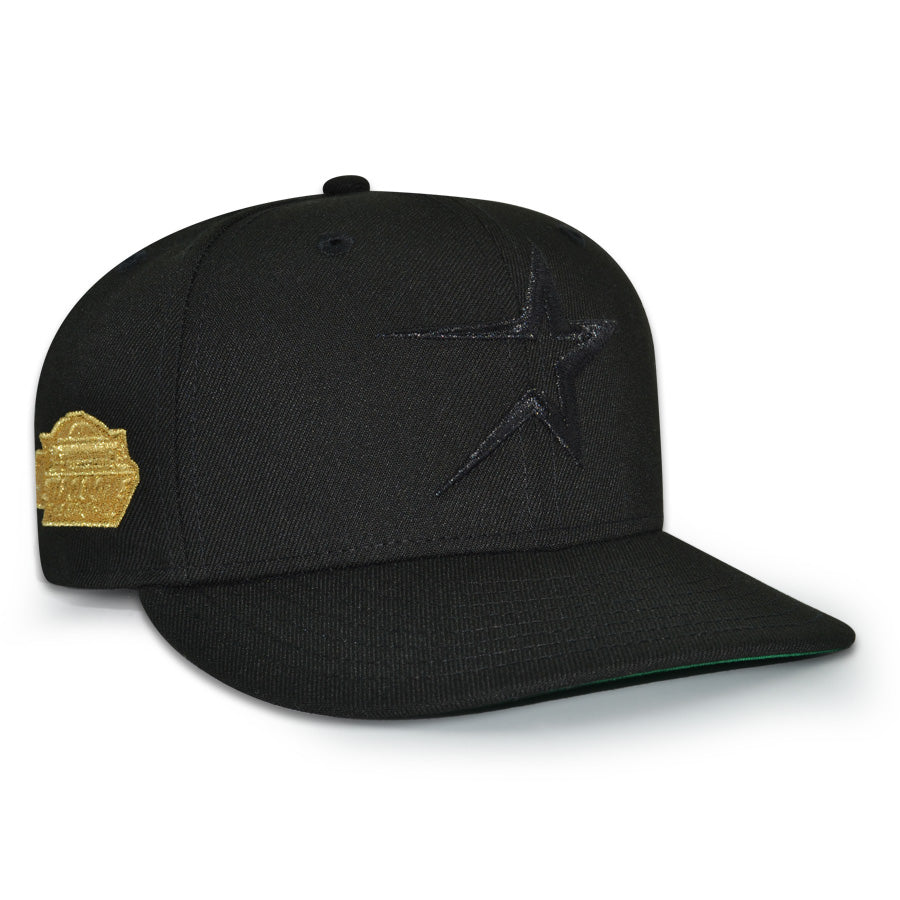 Houston Astros "THE BLACK GOLD" Exclusive New Era 59Fifty Fitted Hat - Black
