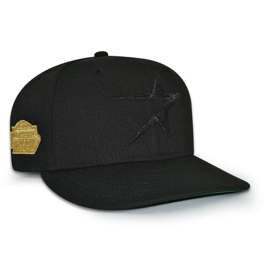 Houston Astros "THE BLACK GOLD" Exclusive New Era 59Fifty Fitted Hat - Black