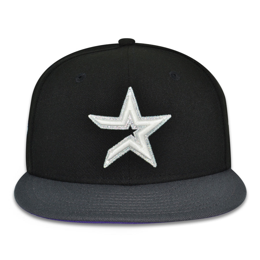 Houston Astros "THE HAZE" Exclusive New Era 59Fifty Fitted Hat - Black/Graphite