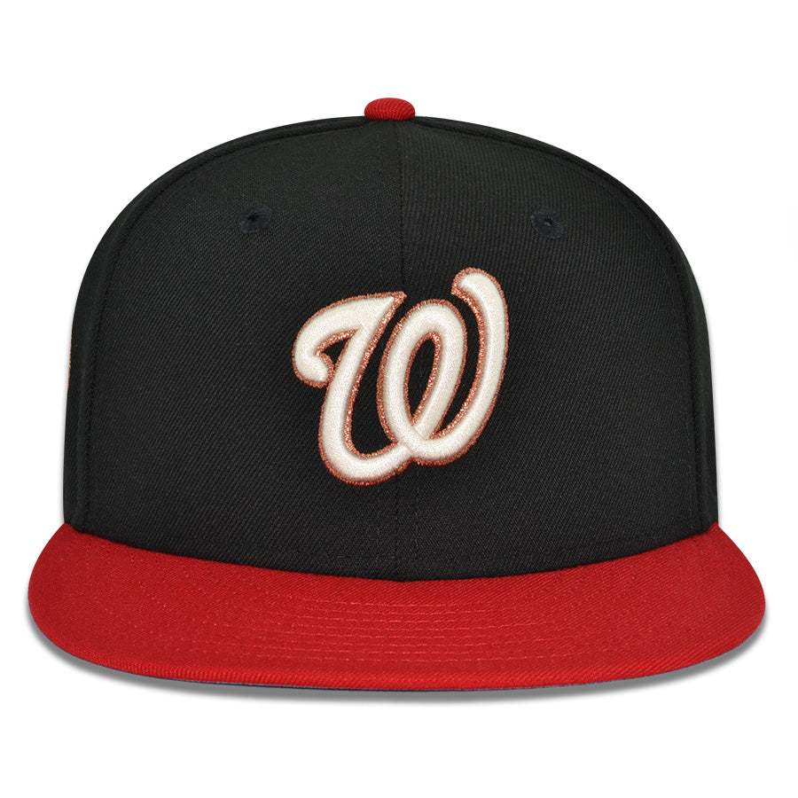 Washington Nationals "20 IN THE HILL" Exclusive New Era 59Fifty Fitted Hat - Black/Red