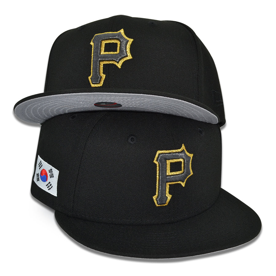 Pittsburgh Pirates "JHB" Exclusive New Era 59Fifty Fitted Hat - Black