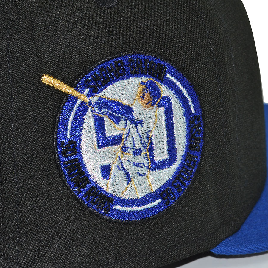 Los Angeles Dodgers "SHOTIME" Exclusive New Era 59Fifty Fitted Hat - Black/Light Royal