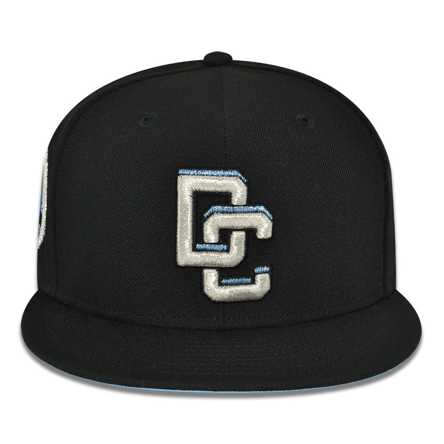 Washington Nationals "BLACK ICE" Exclusive New Era 59Fifty Fitted Hat - Black/Icy UV