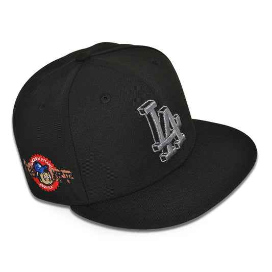 Los Angeles Dodgers "THE BLOC" Exclusive New Era 59Fifty Fitted Hat - Black