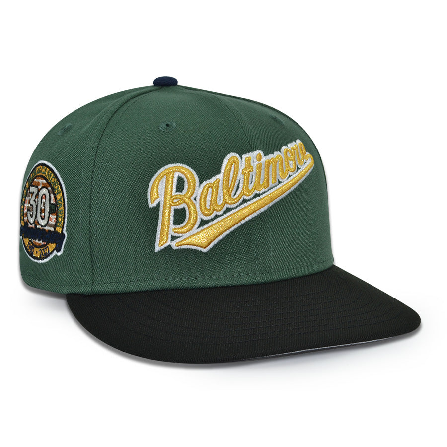 Baltimore Orioles "CLOVERDALE" Exclusive New Era 59Fifty Fitted Hat - Cilantro/Black