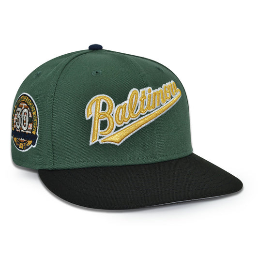 Baltimore Orioles "CLOVERDALE" Exclusive New Era 59Fifty Fitted Hat - Cilantro/Black