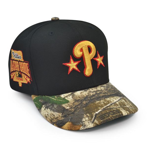 Philadelphia Phillies 1996 ALL-STAR GAME Exclusive New Era 59Fifty Fitted Hat - Black/Real Tree Camo