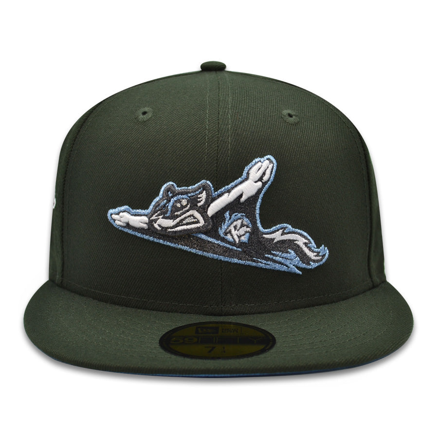 Richmond Flying Squirrels EAST ALL-STAR Exclusive New Era 59Fifty Fitted Hat - Weed/Sky UV
