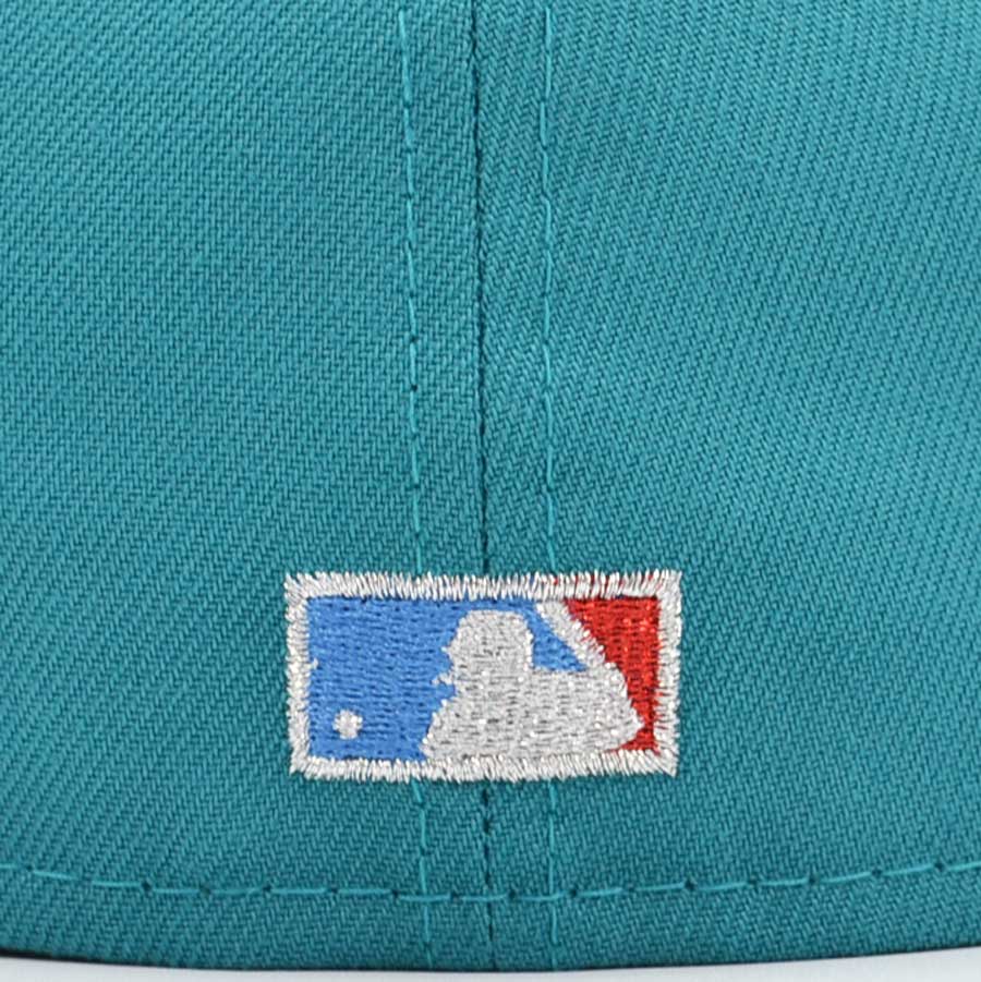 Seattle Mariners 30th ANNIVERSARY Exclusive New Era 59Fifty Fitted Hat - Aqua/Bk