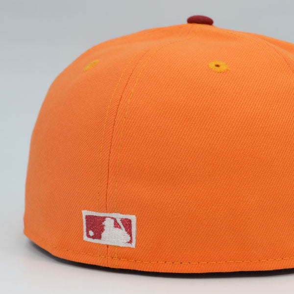 Seattle Mariners 30th Anniversary Exclusive New Era 59Fifty Fitted Hat - Orange Pop/Red