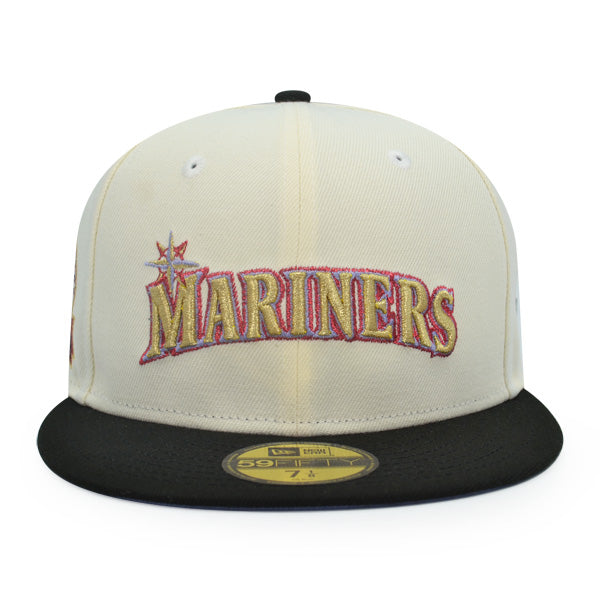 Seattle Mariners 30th Anniversary Exclusive New Era 59Fifty Fitted Hat - Chrome/Black