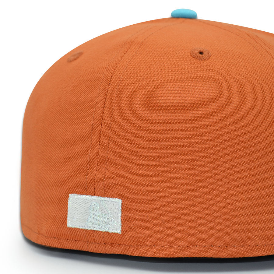 Seattle Mariners "SSB GOKU" Exclusive New Era 59Fifty Fitted Hat - Flight Orange/Navy