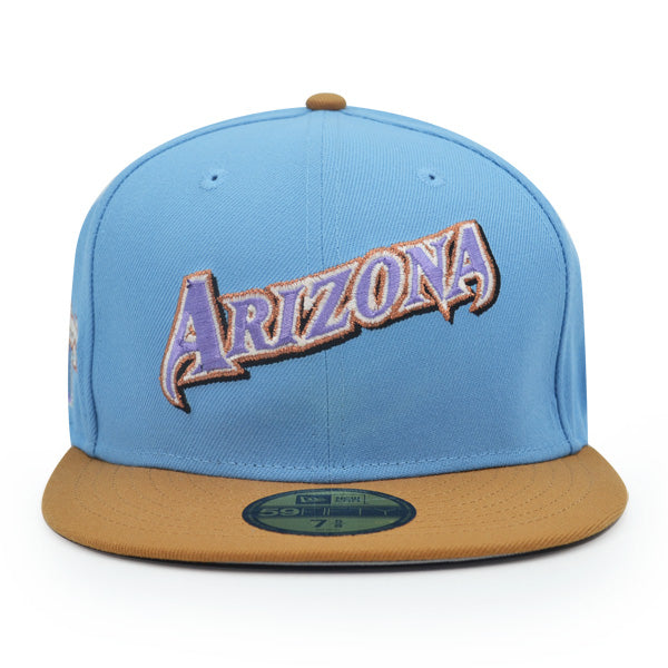 Arizona Diamondbacks 30th Anniversary Exclusive New Era 59Fifty Fitted Hat - Sky/Bronze