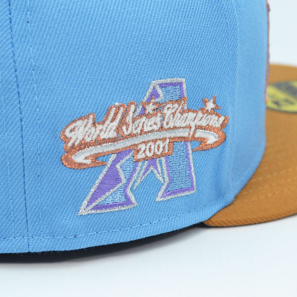 Arizona Diamondbacks 30th Anniversary Exclusive New Era 59Fifty Fitted Hat - Sky/Bronze