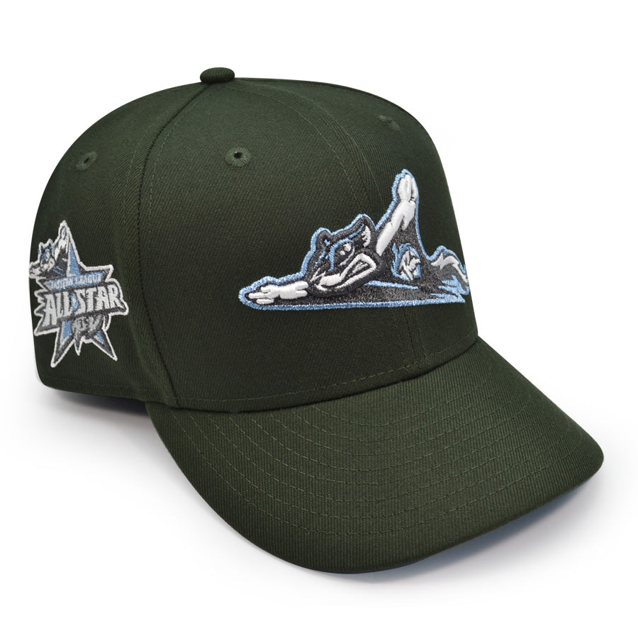 Richmond Flying Squirrels EAST ALL-STAR Exclusive New Era 59Fifty Fitted Hat - Weed/Sky UV