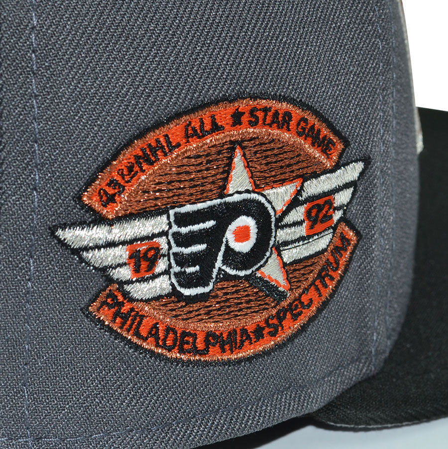Philadelphia Flyers "SPECIALTY FLYERS" Exclusive New Era 59Fifty Fitted Hat - Dark Graphite/Black