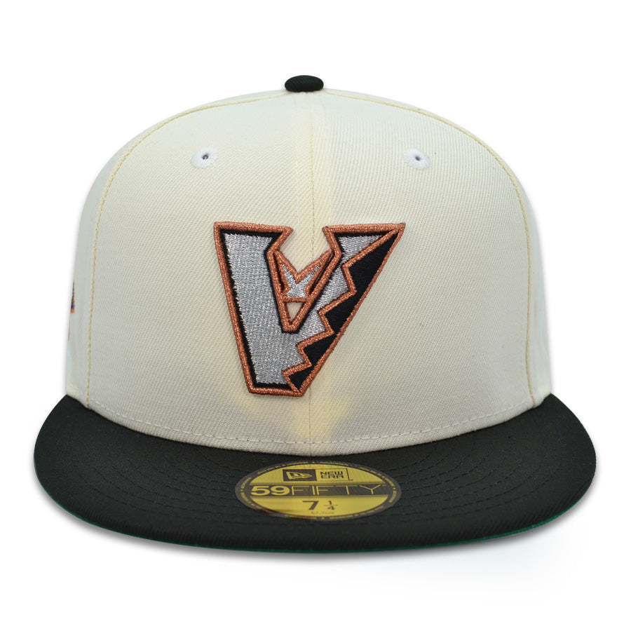 Arizona Diamondbacks FLIP 2001 WORLD SERIES Exclusive New Era 59Fifty Fitted Hat - Chrome